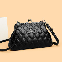 包包女包新款2026斜挎包女菱格单肩包女时尚镶钻手拿包女