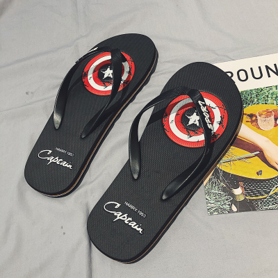 述雅男士人字拖男潮2021夏季防滑户外凉拖夹脚拖鞋男休闲沙滩鞋潮流