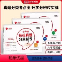 [全3册]小升初名校真题语数英 小学升初中 [正版]荣恒小升初名校真题分类试卷初一入学分班必刷卷语文数学英语六年级升学入