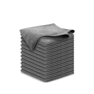 情往情来QWQL-3302 30*30cm超细纤维茶巾 毛巾 (计价单位:条) 灰色