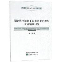 正版新书]风险承担视角下国有企业治理与企业绩效研究高磊978751
