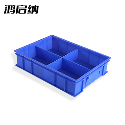 鸿启纳 零件盒/元件盒HQN-DH322X 4格五金盒 375*275*83mm(单位:个)
