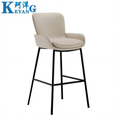 珂洋 高脚椅 75cm(米色) 把