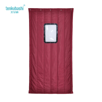 天空桥 棉门帘 MML-159酒红色40*60cm四层棉 平方米