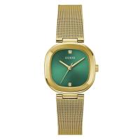 GUESS女表石英绿盘 复古时尚简约欧美风轻奢简约腕表