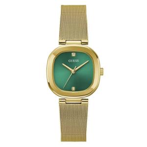 GUESS女表石英绿盘 复古时尚简约欧美风轻奢简约腕表 Green