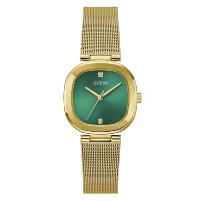 GUESS女表石英绿盘 复古时尚简约欧美风轻奢简约腕表