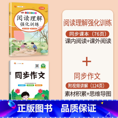 阅读理解+同步作文 一年级下 [正版]2023新版一年级下册语文阅读理解专项强化训练书人教版训练题课外与答题模板技巧每日