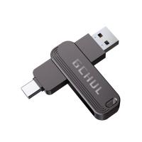 杰储(GCHUL) U130 旭日系列 64G USB3.2 Type-C双接口 可连接手机 防水防震高速U盘/优盘 (