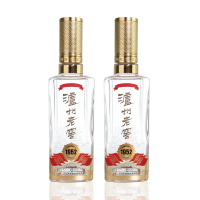 泸州老窖 1952 52度250ml*2 光瓶版 浓香型白酒