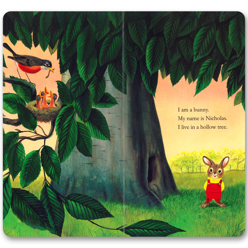 [友一个]i am a bunny 我是一只小兔子英文原版 斯凯瑞 英语启蒙绘本