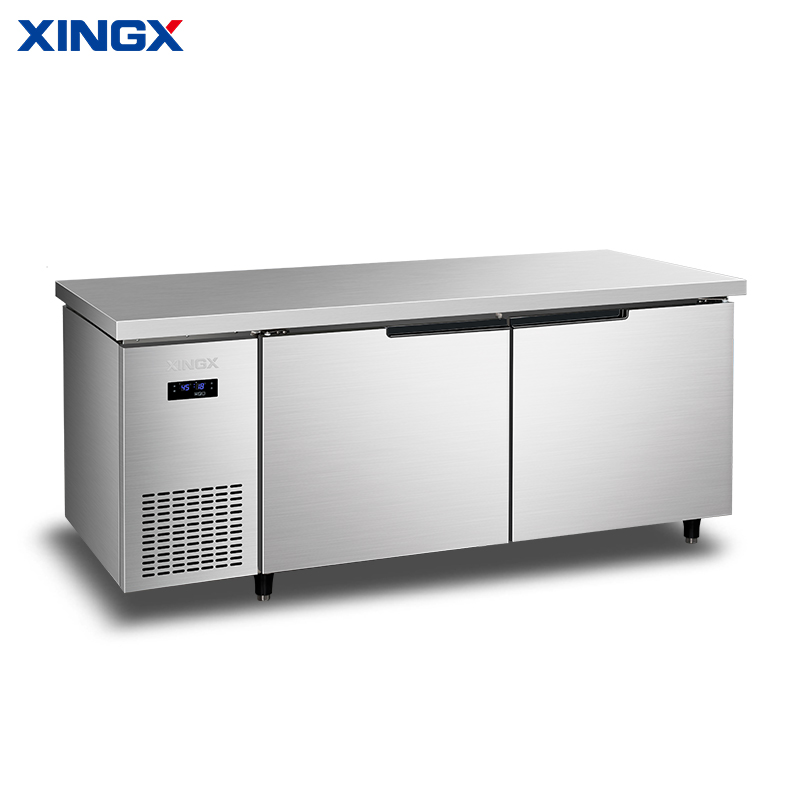星星(XINGX)KTCD-1580M双温冷冻冷藏保鲜工作台商用全铜管卧式冰柜水吧台平冷操作台冷冻冷藏保鲜工作台