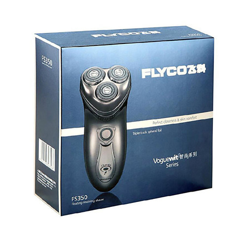 飞科flyco剃须刀充电式三刀头fs350