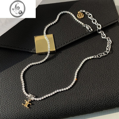 JiMi凯旋门项链女夏轻奢小众设计高级感锁骨链2023年气质新款潮颈链