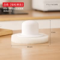 仿丝瓜络刷锅神器不粘锅锅刷洗锅短柄清洁刷不伤锅具不掉屑厨房用品家用