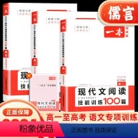 语文现代文阅读技能训练100篇 高中一年级 [正版]2024版高中语文现代文阅读理解专项训练100篇高一高二高三语文课外