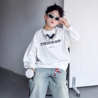 儿童装男童春装卫衣2026新款中大童春秋款男孩春季帅气上衣潮