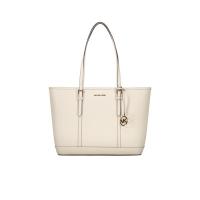 迈克·科尔斯(MICHAEL KORS)大号Saffiano皮革托特包金色五金手提