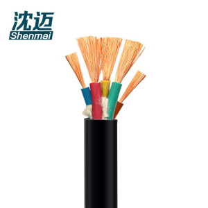 沈迈 铜芯橡套软电缆 YC 3*150+2*70mm²/米