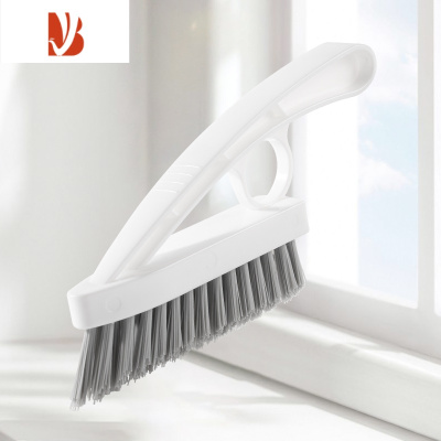 三维工匠三角地板刷家用卫生间厕所地缝刷浴室墙角缝隙刷清洁器硬毛刷子