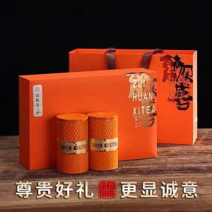 中闽与恩特级浓香型铁观音茶叶乌龙茶安溪铁观音高档礼盒装新茶400g