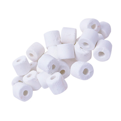 鱼缸过滤净水材料呼吸生物环水族箱滤材白多孔生化环玻璃环陶瓷环