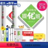 [正版]2024亮点给力提优班多维互动空间一年级下册语文数学一下全套人教版RJ苏教版SJ江苏小学1年级下学期试卷同步训