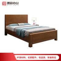 [理政] 床 单人床 公寓 宿舍 办公室简约现代单人床(不含床头柜)1.5米