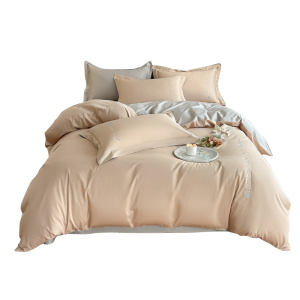 伊伊爱 高精密伯格纯棉四件套