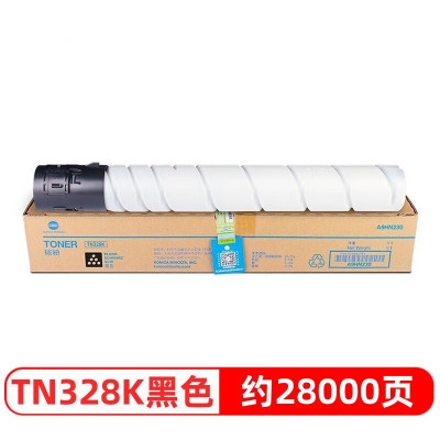 柯尼卡美能达 原装TN328K黑色粉盒 适用bizhubC250i/C300i/C360i复印机 28000页 单位:支