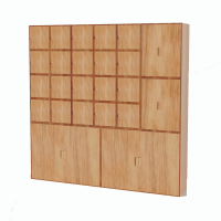 广顺泰 储物柜 CW-G14 1980*400*2000mm 组