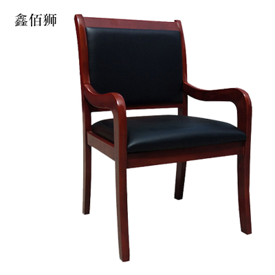 鑫佰狮会议椅现代椅子皮面靠背椅将军椅