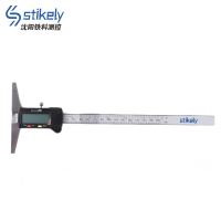 Stikely 数显深度尺0-200*100(14.5*4)/把