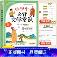 小学生必背文学常识 小学通用 [正版]2024彩图版小学生必背文学常识一二三四五六年级通用小学生语文文学常识古诗词小古文