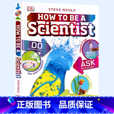 [正版]DK出版 职业技能小百科系列 科学家 How to Be a Scientist 小学生课外阅读趣味科普百科