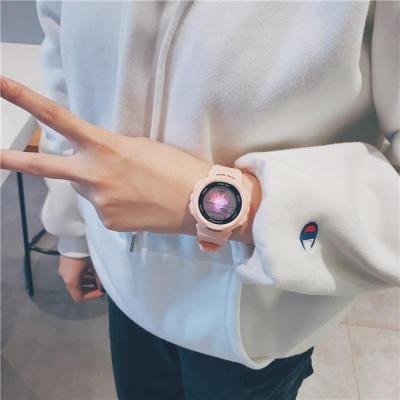 手表女生学生韩版简约时尚潮流初中生高中ulzzang防水女孩电子表同款同款