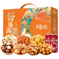 百草味(BE&CHEERY) 坚果零食礼盒-1418g(好运满满)