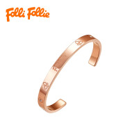 FOLLI FOLLIE 四叶草手镯(大号镯)(3B21T022RC)