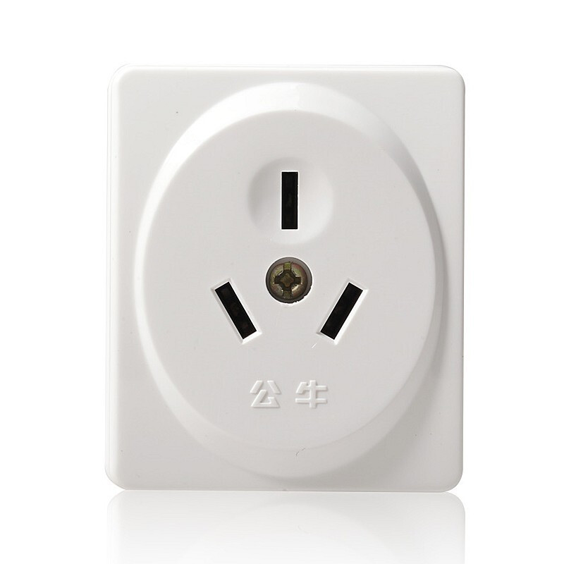 公牛明装16A插座 白色 GN-Z3