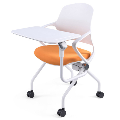 全简简约培训椅可折叠会议椅办公椅休闲洽谈椅子