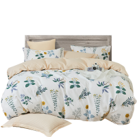 若叶之季 LT-TJ02 200*230cm 全棉活性印花四件套(计价单位:套)植物印花
