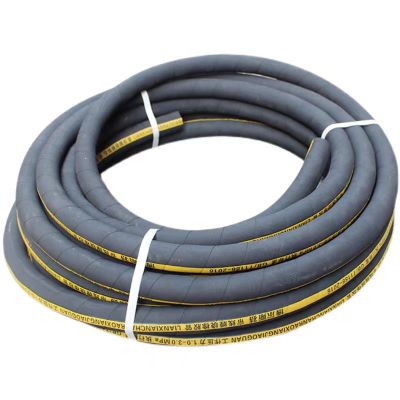 盛京联硕高压橡胶管防爆空气胶管 内径102mm 6层线 工作压力20公斤 10米 卷