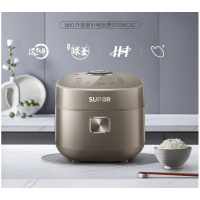 苏泊尔(SUPOR)电饭煲智能预约煮饭锅IH电磁加热铜晶球釜内胆电饭锅煮粥煮饭锅 SF50HC82一键柴火饭活芯 5L
