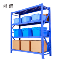 湘渭承重180kg货架置物架钢制货架长120宽50高200CM