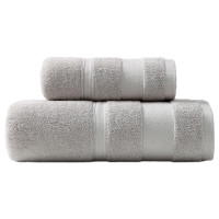 天山柔 70*140cm 400g 纯棉 浴巾 (计价单位:条) 月白灰