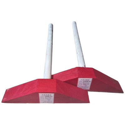 隆信源三角木木楔子木档三角铛3007550mm(加长)实木红色实木材 红色 3007550(加长)