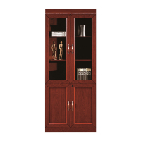 中豫鑫泽 ZYXZ4052423木质文件柜油漆贴木皮资料柜书柜 二门