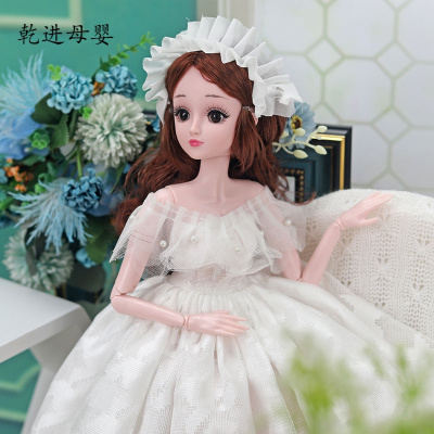 新品直营-‼️会说话的超大芭比娃娃60厘米黛蓝套装大号洋娃娃女孩公主儿洛琳公主-可眨眼60cm：26件套（