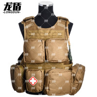 龙盾森林消防马甲森林扑火战术背心 二代消防携行具
