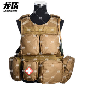 龙盾森林消防马甲森林扑火战术背心 二代消防携行具